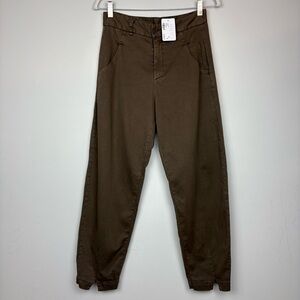 New Transit Par Such Wendy Foster Montecito Tencel Pants Brown‎ Size 3 / M